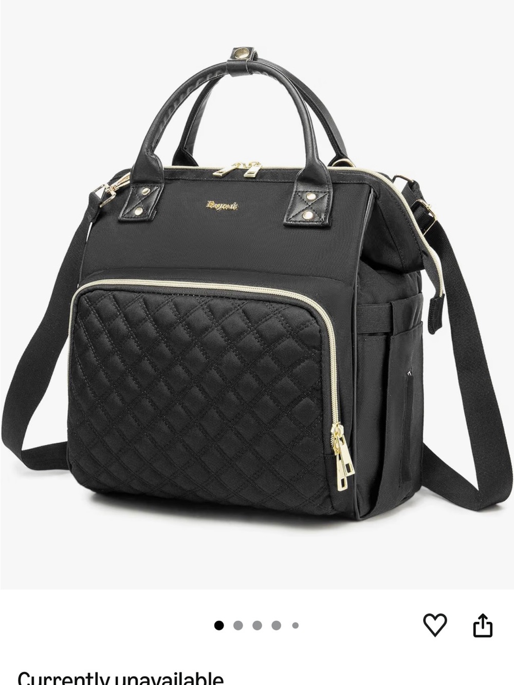 ☀️ Amazon ☀️ purse style diaper bag